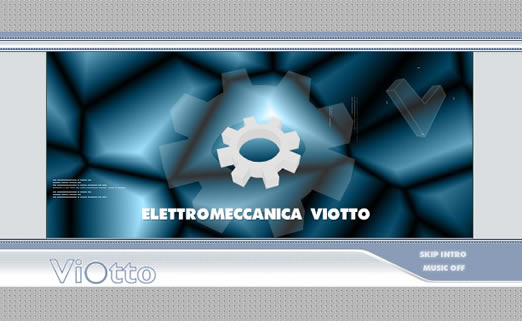 web flash intro sito web elettromeccanica - Elettromeccanica Viotto